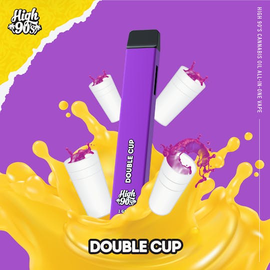 HIGH 90s - High 90s : Double Cup 1g All-In-One Vape - 1