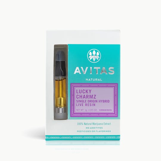 Avitas - Lucky Charmz Live Resin Cartridge 1g - 1