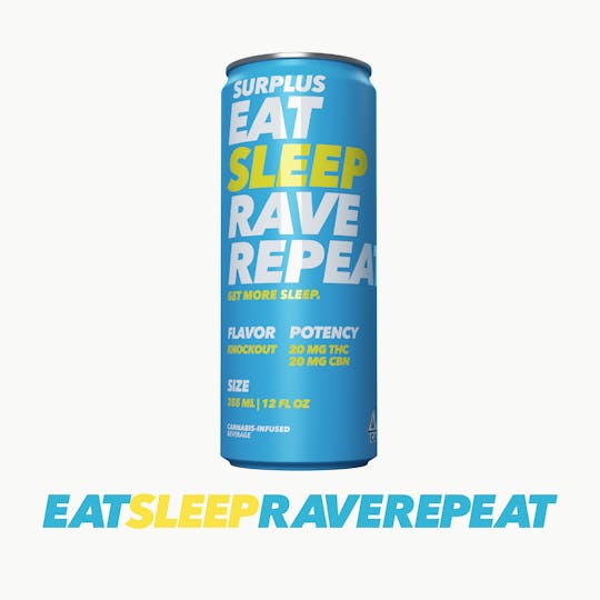Surplus Cartridge Co. - Knockout Sleep Drink - 20mg THC/20mg CBN - 1