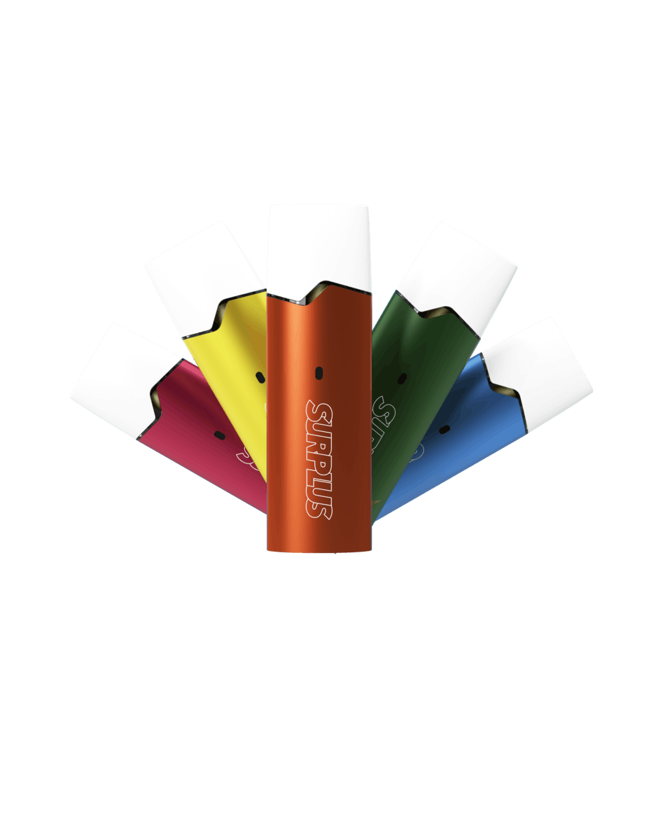 Surplus Cartridge Co. - Flaaamin Orange Vibe Pod Battery - 1