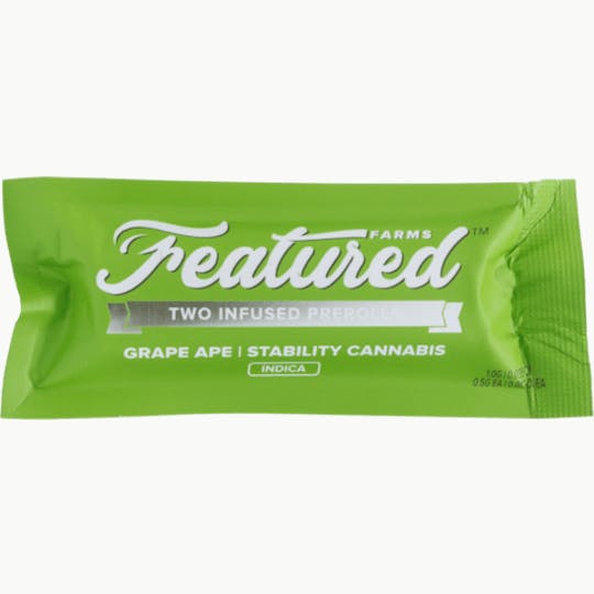 ROVE - Featured Farms | Infused Prerolls 2pk | Grape Ape - I | 1.0g - 1