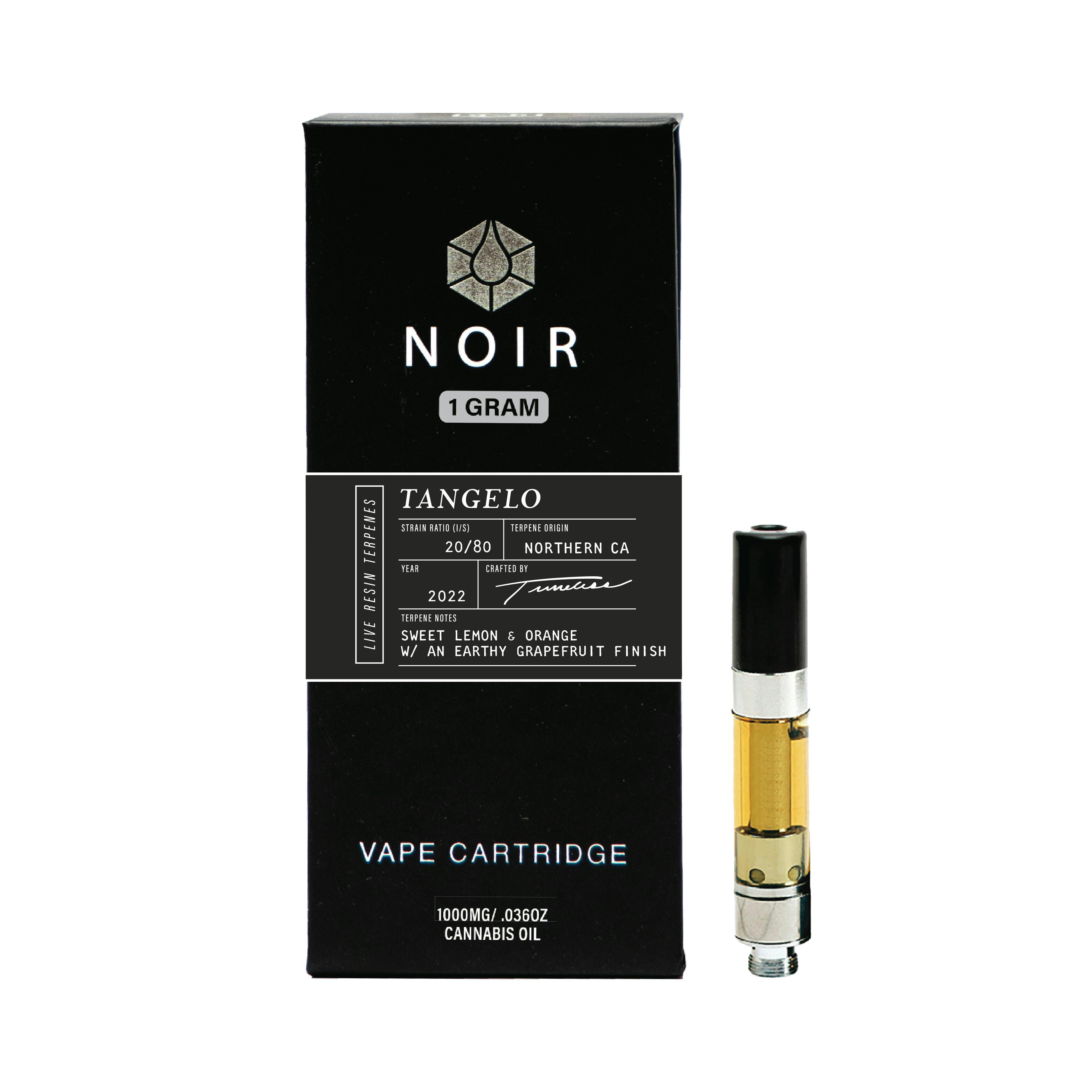 Timeless Vapes - Tangelo | NOIR Live Resin Cartridge | 1g - 1