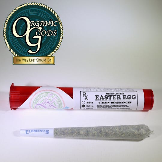 Organic Goods - Easter Egg Pre-Roll 1g - 1