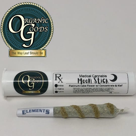 Organic Goods - Platinum Cake Moon Stick - 1