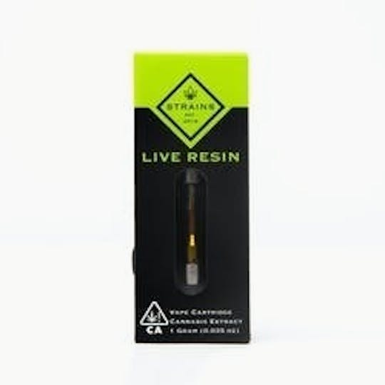 Strains - Cherry Cheesecake *Ceramic* Live Resin Cartridge - 1g - 1