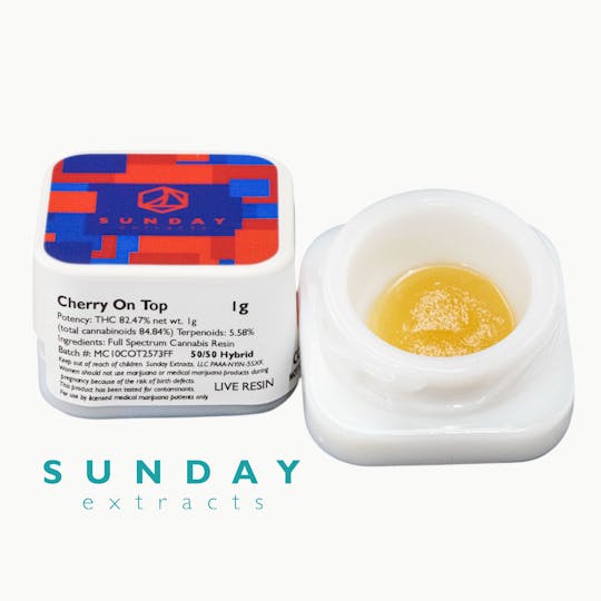 Sunday Extracts - 1g Concentrate Cherry on Top - 1