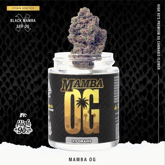 HIGH 90s - High 90s : Mamba OG 3.5g Flower - 1