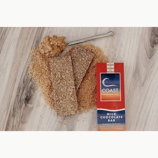 Coast Cannabis Co. - Peanut Butter Crunch Bar - 1