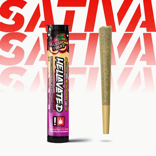 Hellavated - Passion Fruit Juicy Stickz .75g - 1