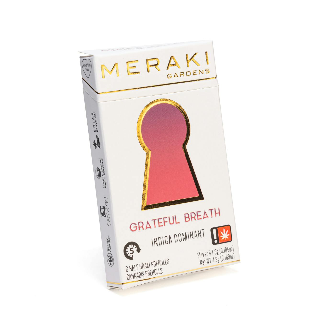 Meraki Gardens - Meraki Gardens | Grateful Breath | 0.5g Pre Roll 6ct - 1
