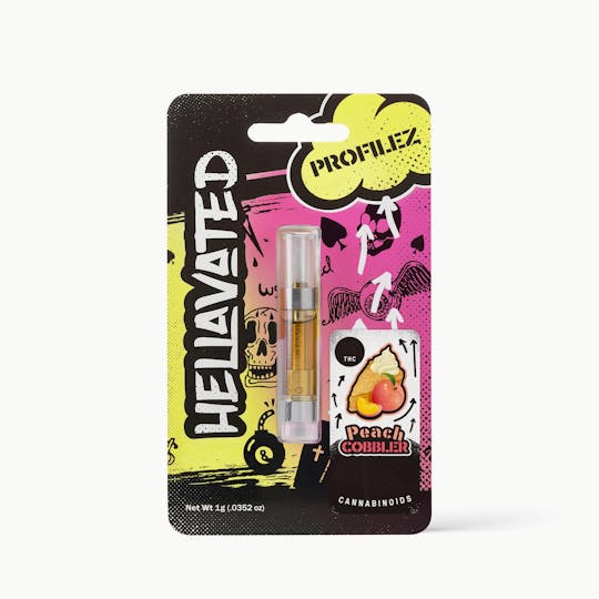 Hellavated - Peach Cobbler Profilez Cartridge 1g - 1