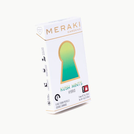 Meraki Gardens - Meraki Gardens | Kush Mints | 0.5g Pre Roll 6ct - 1