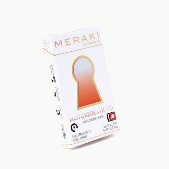 Meraki Gardens - Meraki Gardens | Motorbreath #15 | 0.5g Pre Roll 6ct - 1