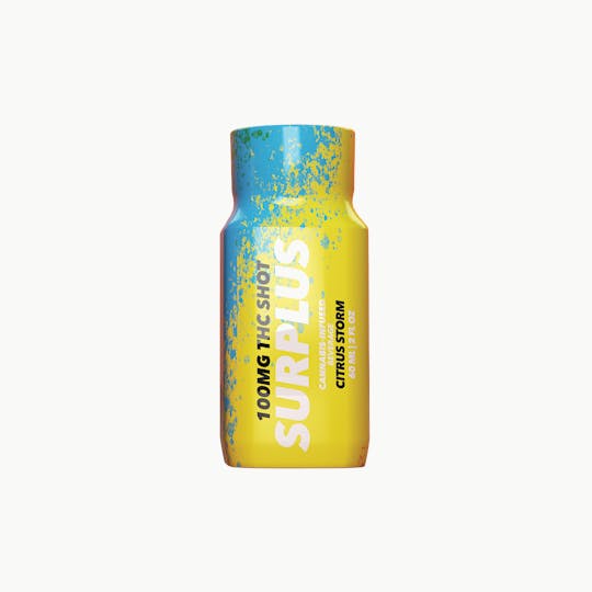 Surplus Cartridge Co. - Surplus 100mg THC shots - Citrus Storm - 1