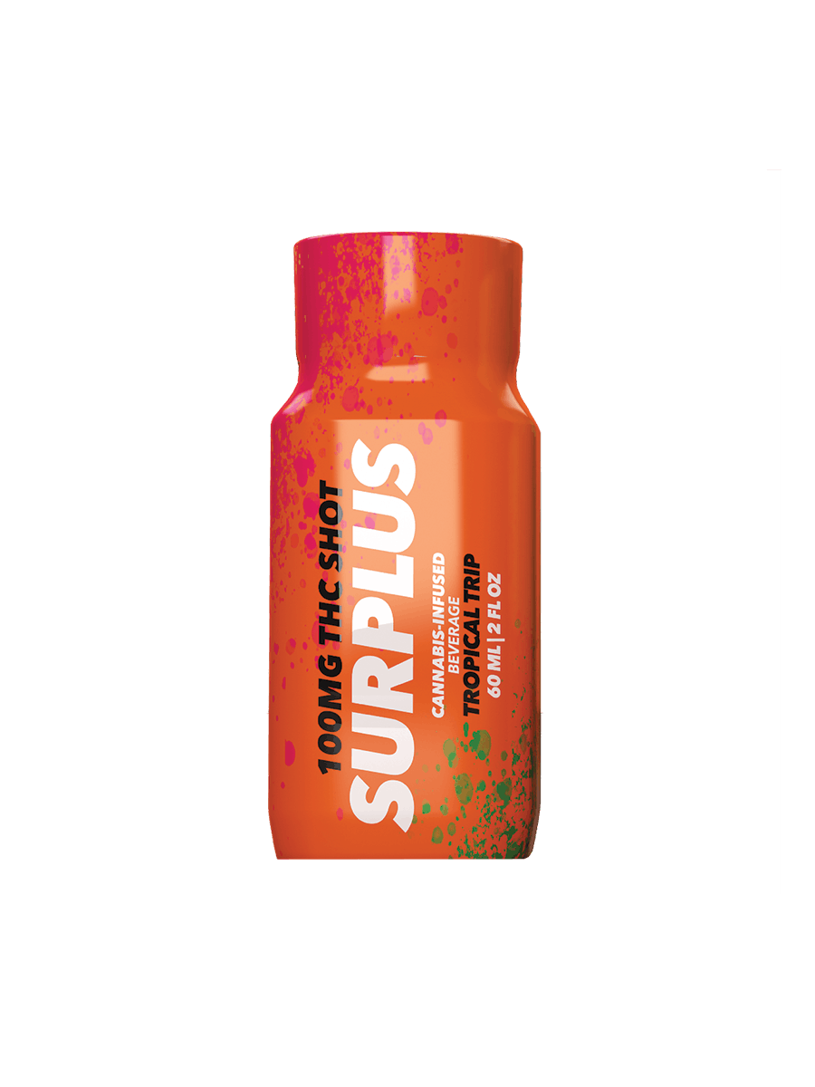 Surplus Cartridge Co. - Surplus 100mg THC shots - Tropical Trip - 1