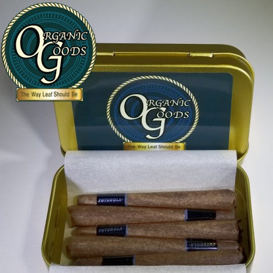 Organic Goods - Mikado Pie TF Blunt OG Dog Walkers 5 Pre-rolls .5g = 2.5g - 1
