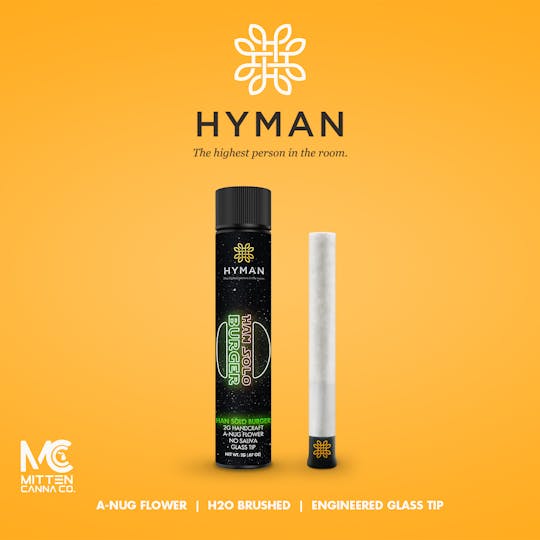 HYMAN - Han Solo Burger | 2G Handcraft | HYMAN x Mitten Canna Co. | REC - 1