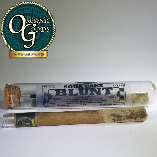 Organic Goods - Soda Cake Blunt Dipped in Badder & Kief 2g - 1