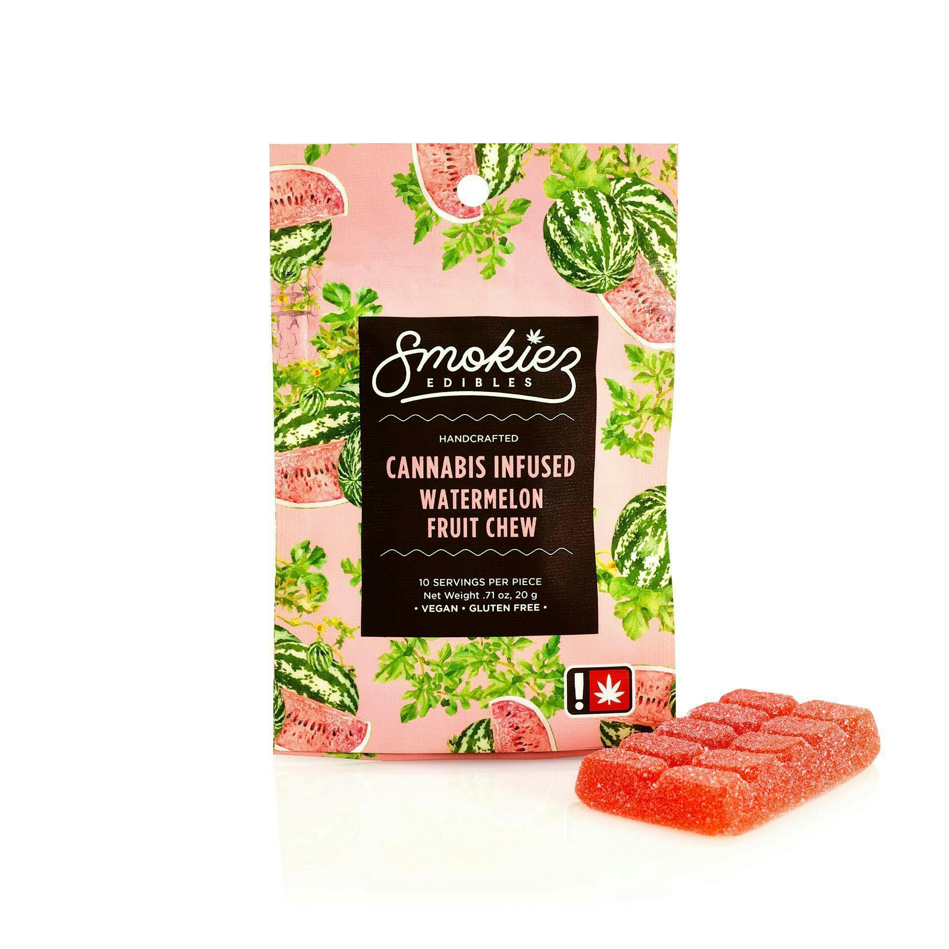 Smokiez Edibles - Watermelon Fruit Chew | 100mg - 1
