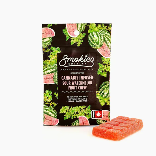 Smokiez Edibles - Sour Watermelon Fruit Chew | 100mg - 1