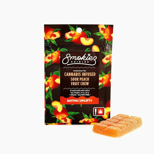 Smokiez Edibles - Sour Peach Fruit Chew | 100mg - 1