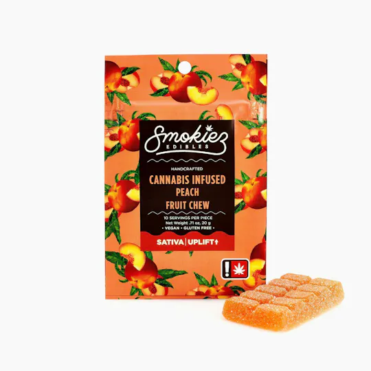 Smokiez Edibles - Peach Sativa Fruit Chew | 100mg - 1