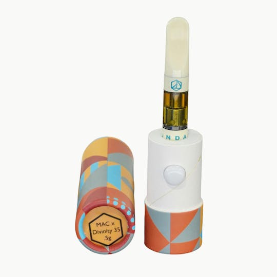Sunday Extracts - 0.5g Live Resin Cartridge MAC x Divinity 35 - 1