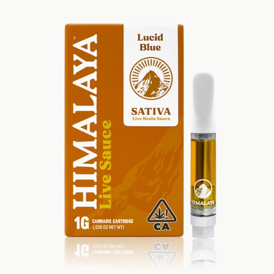 HIMALAYA - Lucid Blue (Live Sauce) Cartridge - 1G - 1