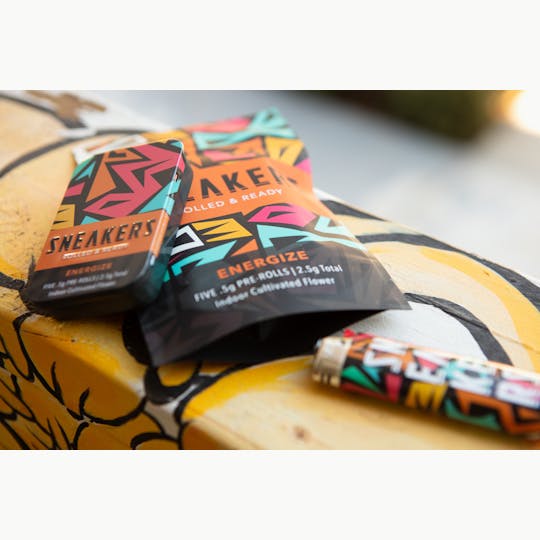 Sneakers - Pre-Rolls- Energize - 2.5G - 5-Pack - 1