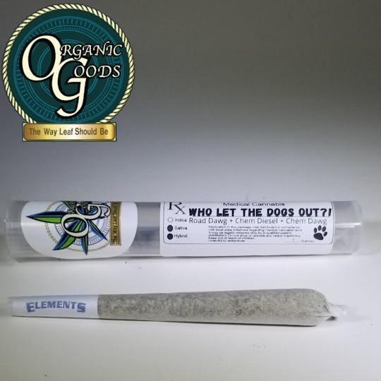 Organic Goods - Who Let The Dogs Out?! Pre-Roll - 1