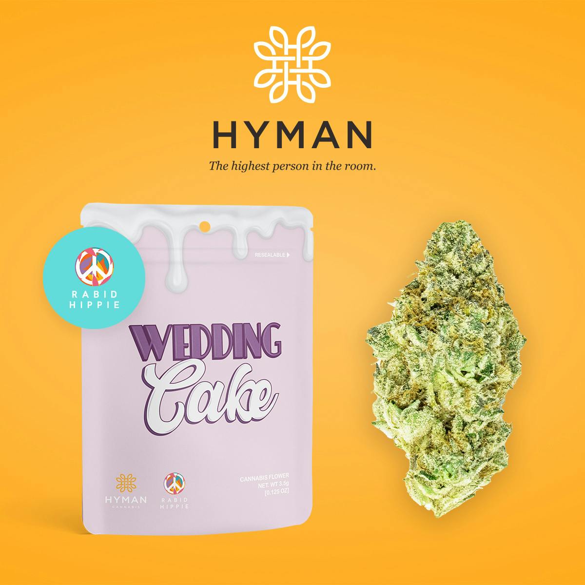 HYMAN - Wedding Cake | 3.5G Pre-Pack | HYMAN | REC - 1