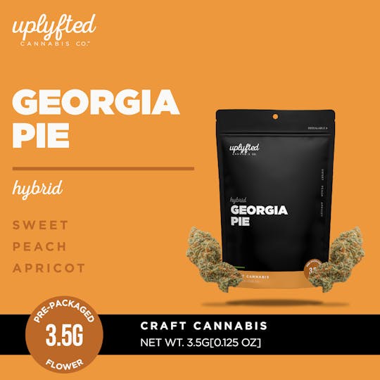 Uplyfted Cannabis Co - Georgia Pie 3.5g Pre-Pack - 1