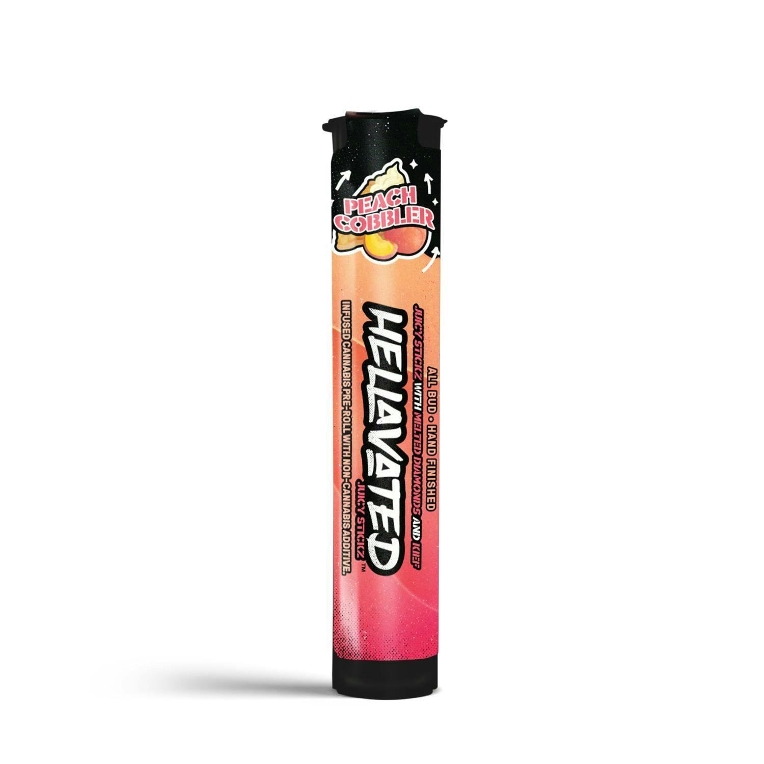 Hellavated - Peach Cobbler Juicy Stickz .75g - 1