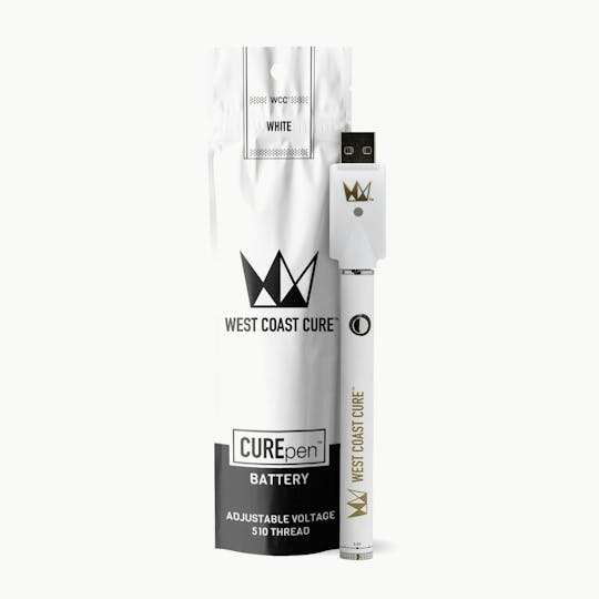 West Coast Cure - CUREpen Battery - White - 1