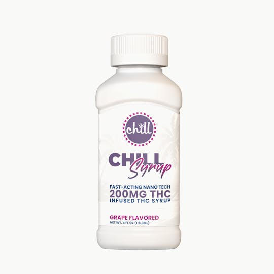 Chill Medicated - Grape | 200MG THC Syrup | Chill Medicated | REC - 1