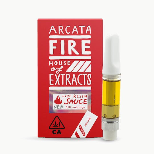 Arcata Fire - Rain Trek - Live Resin Sauce Cart (1g) - 1