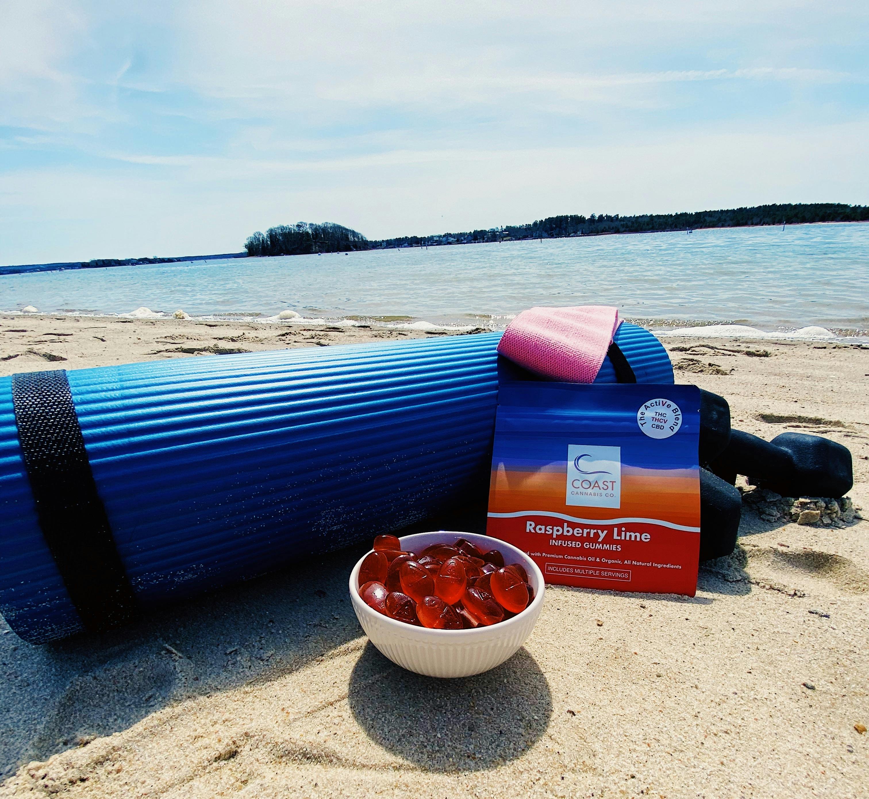 Coast Cannabis Co. - Raspberry Lime THC:THCV:CBD Gummies - 1