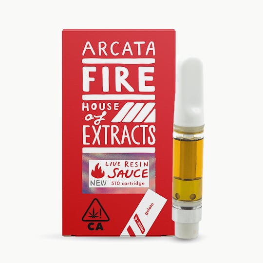 Arcata Fire - Gelato - Live Resin Sauce Cart (1g) - 1