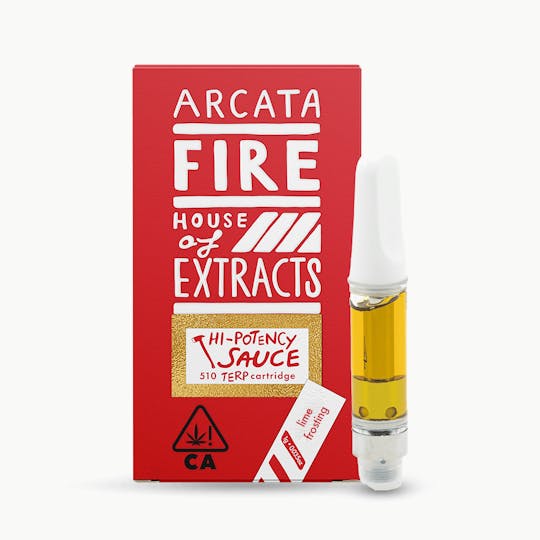 Arcata Fire - Lime Frosting - Hi-Potency Live Resin Sauce Cart (1g) - 1