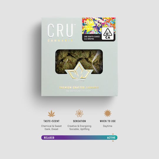 CRU Cannabis - Chem OG (3.5 Grams) - 1