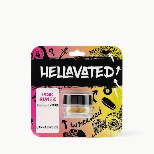 Hellavated - Pink Runtz Dabz 1g - 1
