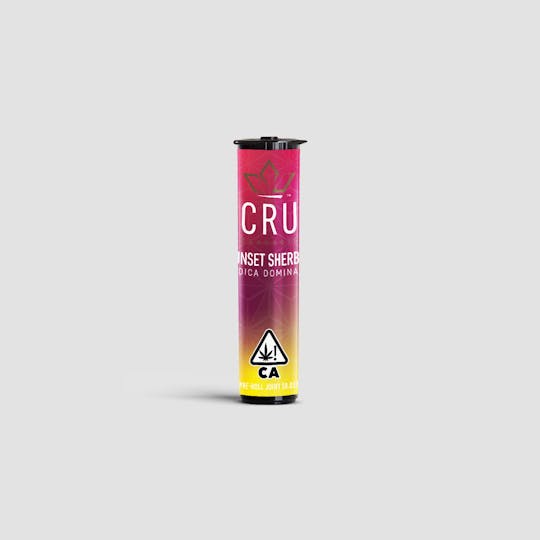 CRU Cannabis - Sunset Sherbet (0.5G Pre-Roll) - 1