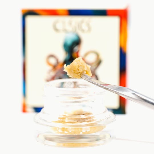 CLSICS Rosin & Rosin Infused Pre Rolls - Sour Cookies - 1g Live Rosin Extract Tier 2 - 1