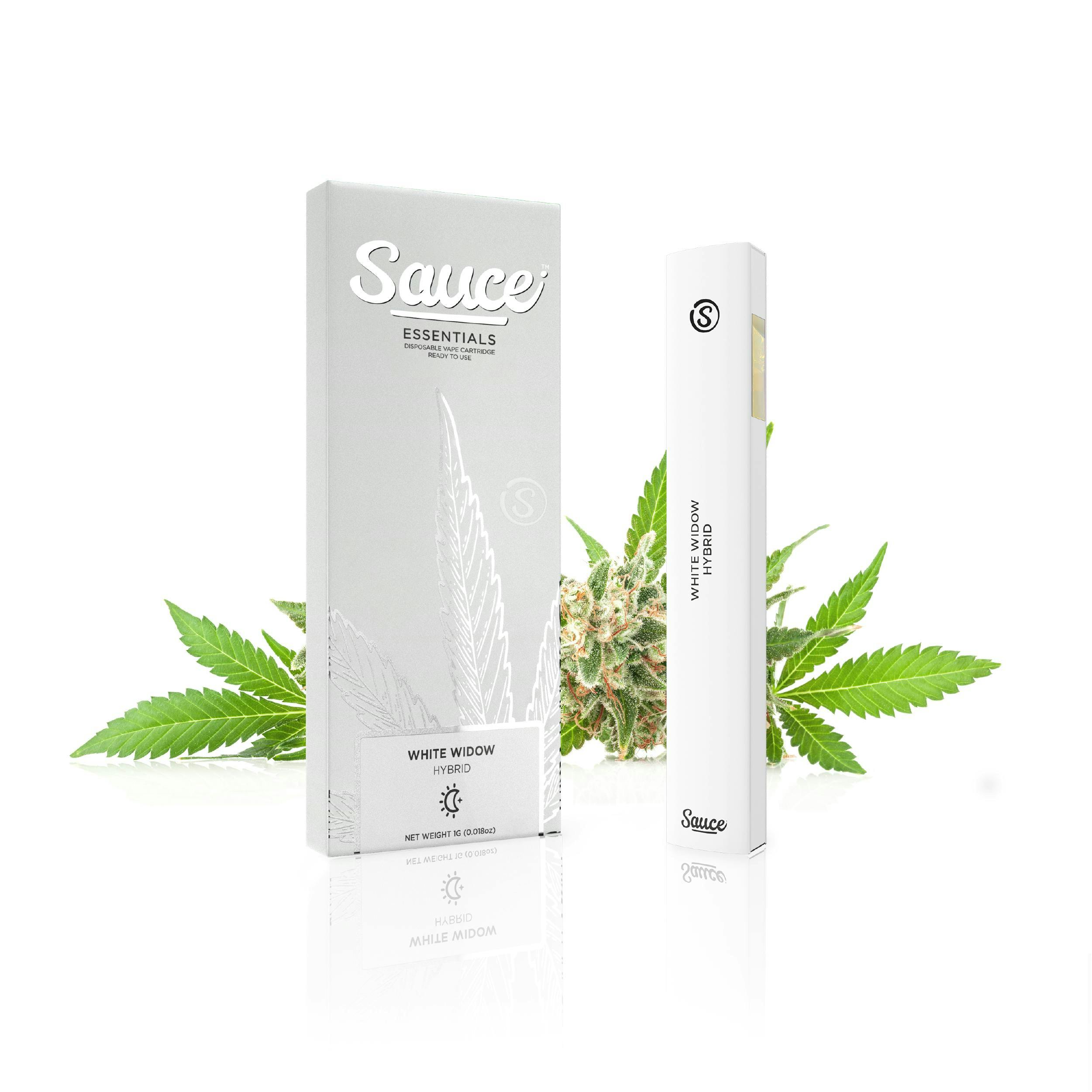 Sauce. - Sauce | Essentials | White Widow | Live Resin Disposable | 1g - 1
