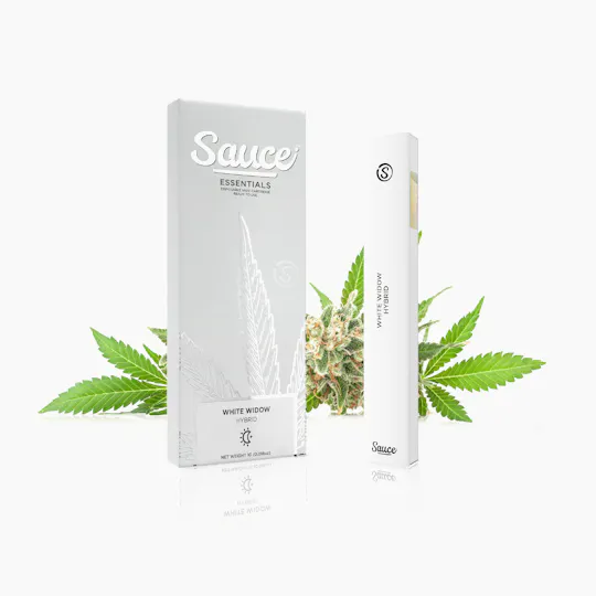Sauce. - Sauce | Essentials | White Widow | Live Resin Disposable | 1g - 1
