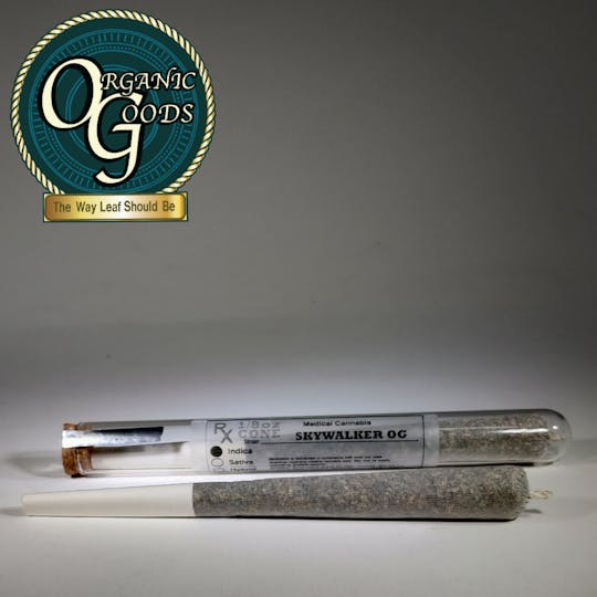 Organic Goods - Skywalker OG Mini Bat 3.5g Pre-Roll Cone - 1