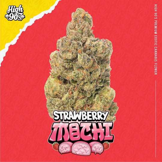 HIGH 90s - High 90s : Strawberry Mochi 3.5g Flower - 1