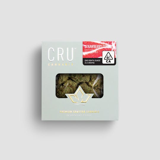 CRU Cannabis - Strawberry Cobbler (3.5 Grams) - 1