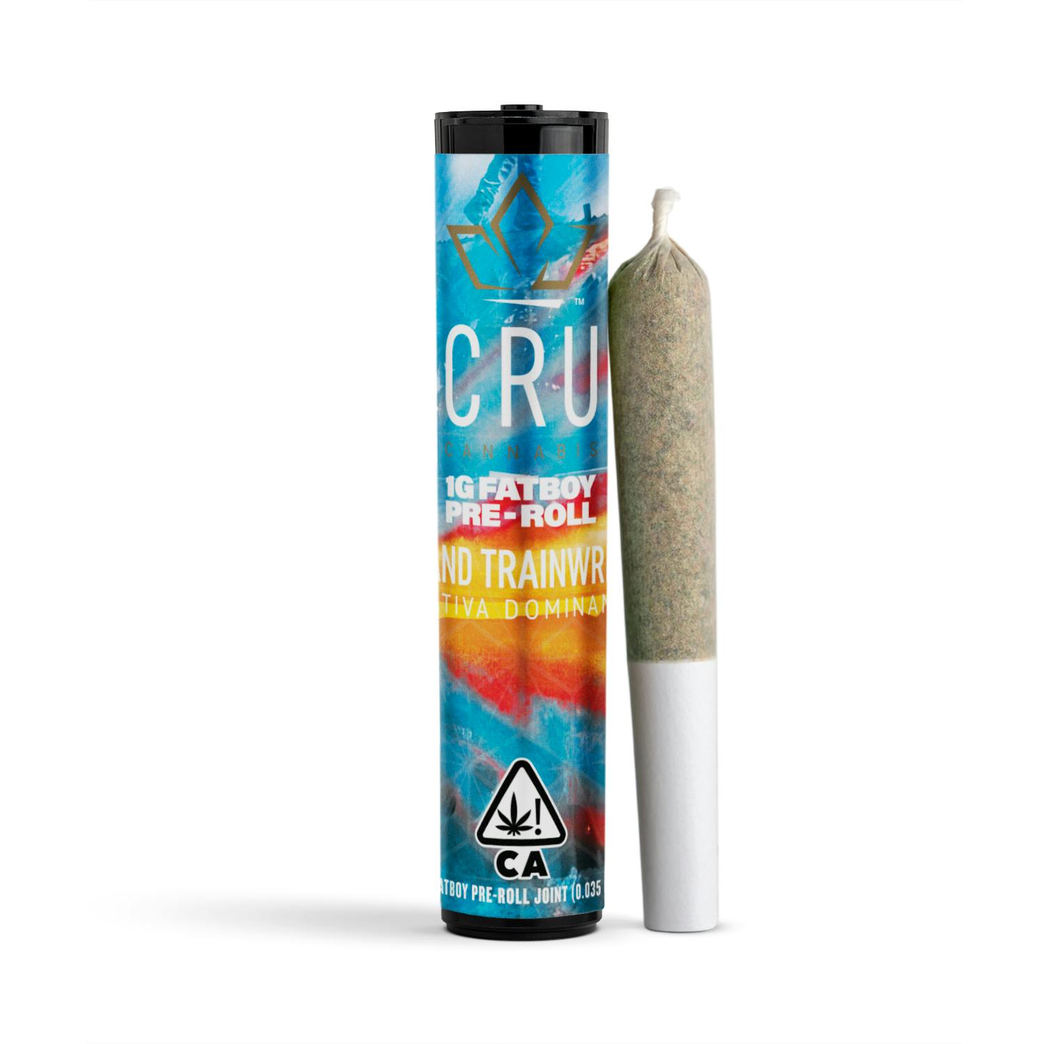 CRU Cannabis - Island Trainwreck (1G Fatboy Pre-Roll) - 1