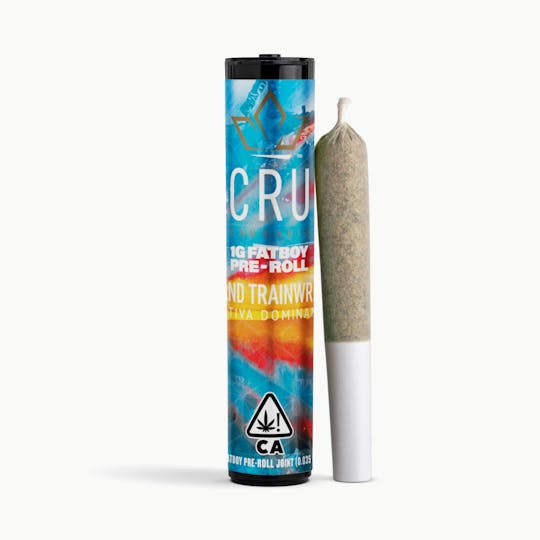 CRU Cannabis - Island Trainwreck (1G Fatboy Pre-Roll) - 1